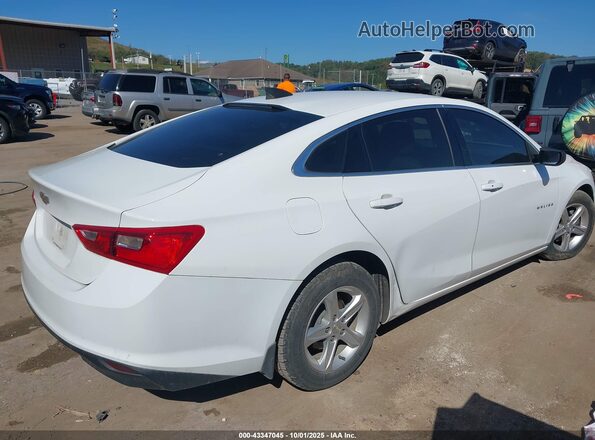 1G1ZB5ST0KF124137 2019 CHEVROLET MALIBU White უკანა მარჯვენა