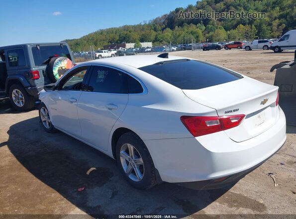1G1ZB5ST0KF124137 2019 CHEVROLET MALIBU White უკანა მარცხენა