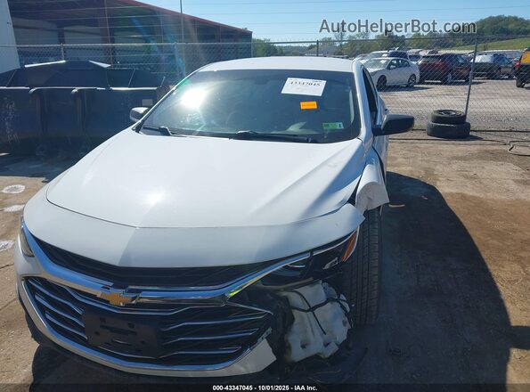 1G1ZB5ST0KF124137 2019 CHEVROLET MALIBU White ხელსაწყოთა პანელის ხედი
