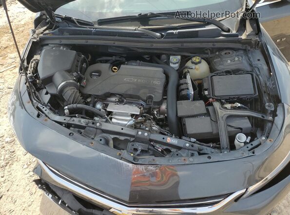 1G1ZB5ST1HF282527 2017 CHEVROLET MALIBU Коричневый Вид задней части салона