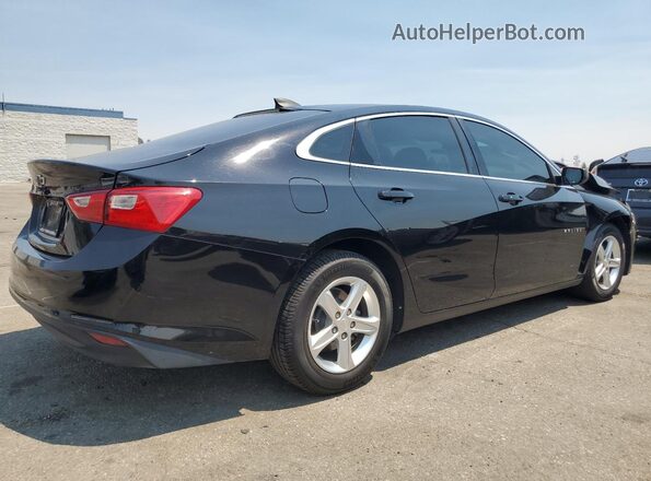 1G1ZB5ST2LF126909 2020 CHEVROLET MALIBU Черный Задняя правая четверть