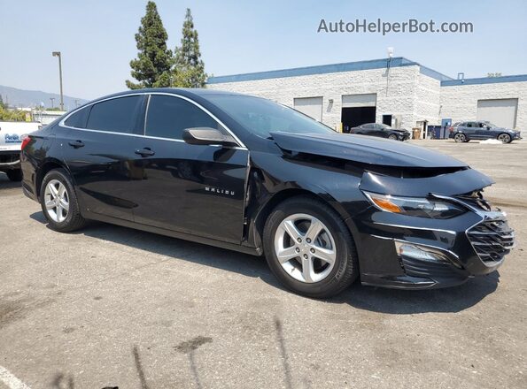 1G1ZB5ST2LF126909 2020 CHEVROLET MALIBU Черный Передняя правая четверть