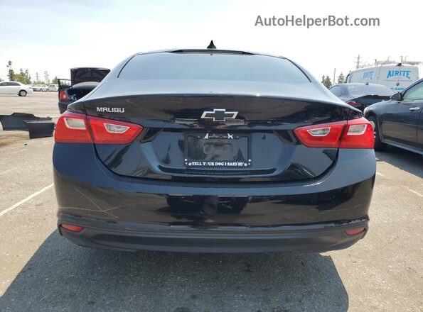 1G1ZB5ST2LF126909 2020 CHEVROLET MALIBU Черный Вид сзади