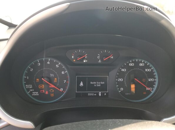 1G1ZB5ST3NF213169 2022 CHEVROLET MALIBU Beige Вид щитка приладів
