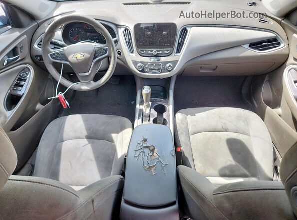 1G1ZB5ST6LF007700 2020 CHEVROLET MALIBU Gray Dashboard view