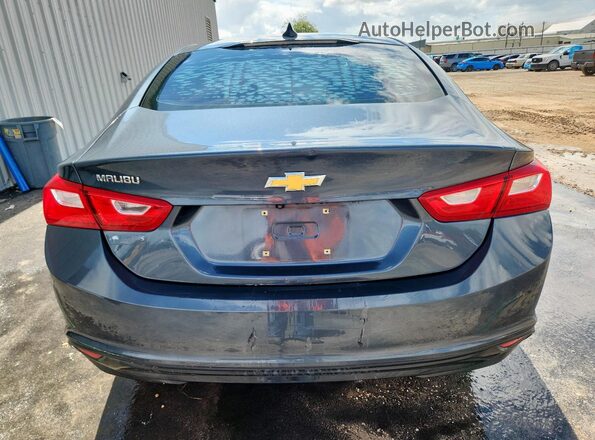 1G1ZB5ST6LF007700 2020 CHEVROLET MALIBU Gray Rear view