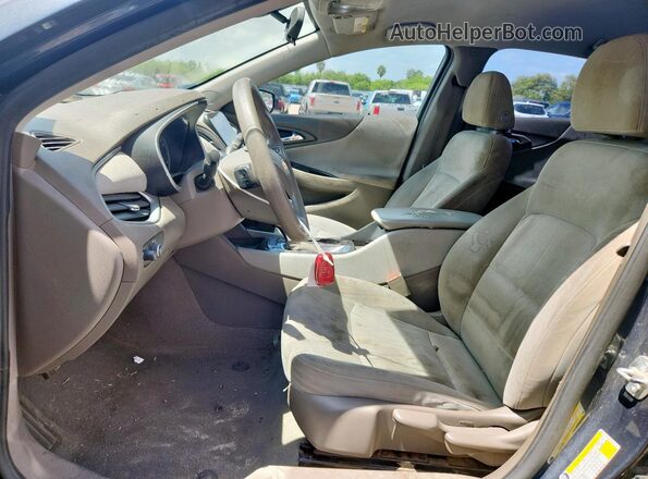 1G1ZB5ST6LF007700 2020 CHEVROLET MALIBU Gray Front interior view