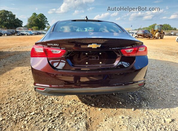 1G1ZB5ST8LF133878 2020 CHEVROLET MALIBU Maroon უკანა ხედი