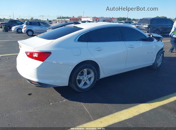 1G1ZB5ST8LF148882 2020 CHEVROLET MALIBU Белый Задняя правая четверть