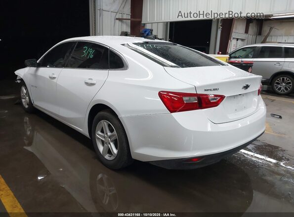 1G1ZB5ST8NF209943 2022 CHEVROLET MALIBU Белый Задняя левая четверть