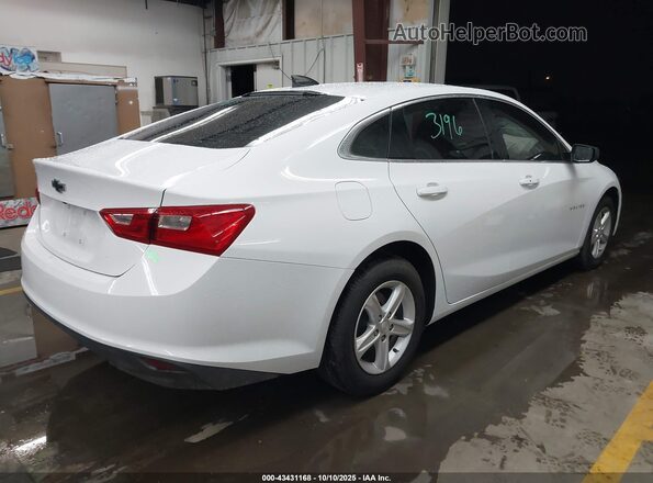 1G1ZB5ST8NF209943 2022 CHEVROLET MALIBU Белый Задняя правая четверть