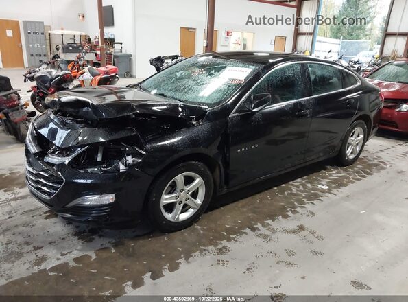 1G1ZB5ST9NF188939 2022 CHEVROLET MALIBU Черный Передняя левая четверть