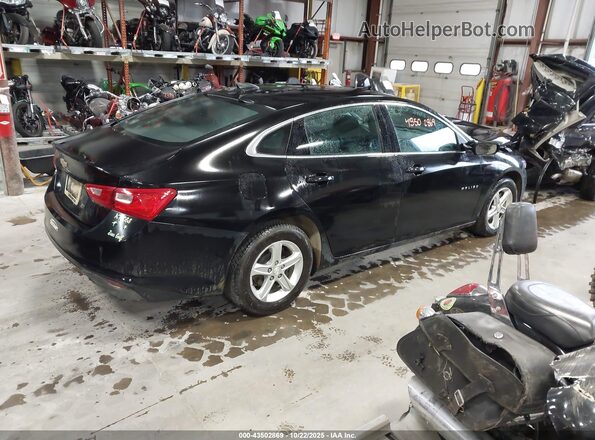 1G1ZB5ST9NF188939 2022 CHEVROLET MALIBU Черный Задняя правая четверть
