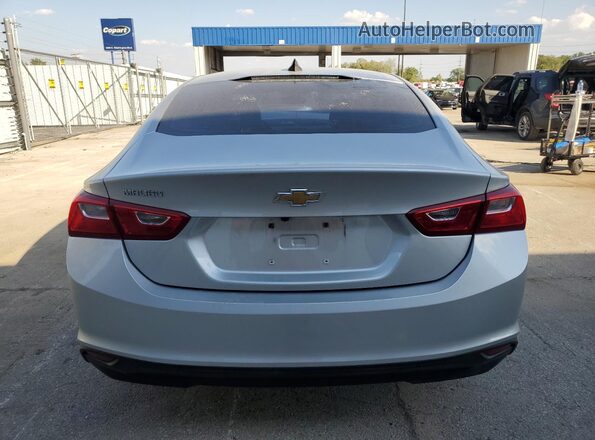 1G1ZC5ST7LF143458 2020 CHEVROLET MALIBU Серебряный Вид сзади
