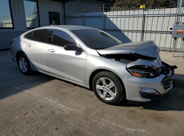 1G1ZC5ST7LF143458 2020 CHEVROLET MALIBU Серебряный Передняя правая четверть