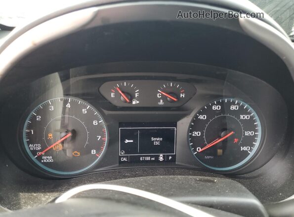 1G1ZC5ST8NF173216 2022 CHEVROLET MALIBU White Widok zestawu wskaźników