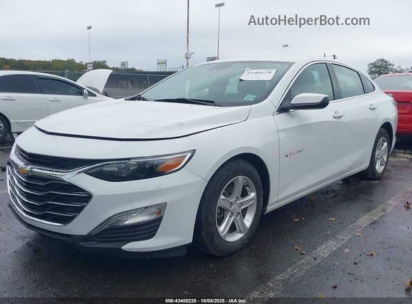 1G1ZC5ST9NF146767 2022 CHEVROLET MALIBU Белый Передняя левая четверть