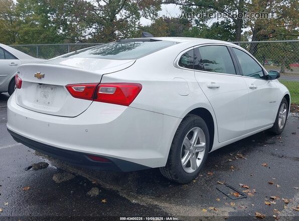 1G1ZC5ST9NF146767 2022 CHEVROLET MALIBU Белый Задняя правая четверть