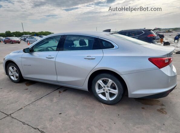 1G1ZC5STXLF142966 2020 CHEVROLET MALIBU Silver Rear left