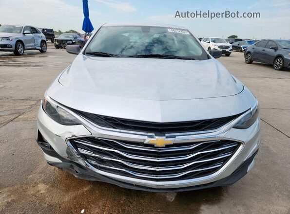 1G1ZC5STXLF142966 2020 CHEVROLET MALIBU Silver Front view