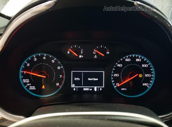 1G1ZD5ST0LF052254 2020 CHEVROLET MALIBU Silver Vista del cuadro de instrumentos