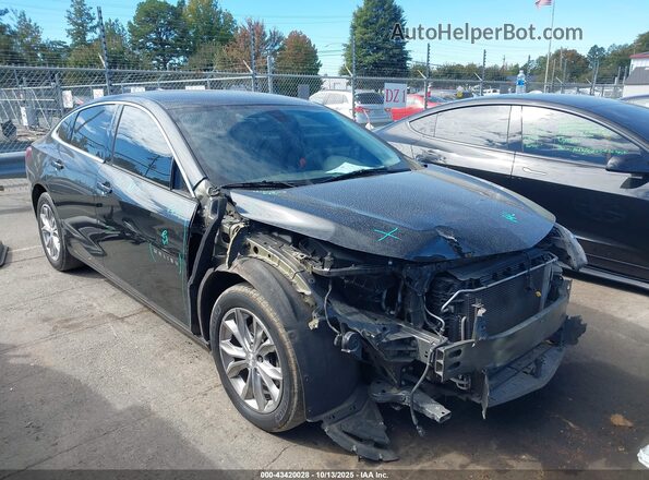 1G1ZD5ST0LF064534 2020 CHEVROLET MALIBU Black Вид задньої частини салону