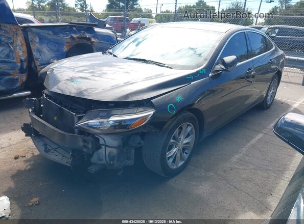 1G1ZD5ST0LF064534 2020 CHEVROLET MALIBU Black Передня ліва чверть