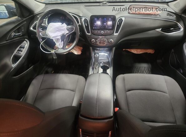 1G1ZD5ST0LF126417 2020 CHEVROLET MALIBU Blue Widok deski rozdzielczej