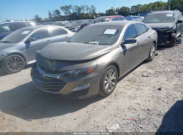 1G1ZD5ST1LF019084 2020 CHEVROLET MALIBU Brown წინა მარცხენა ხედი სამი მეოთხედიდან