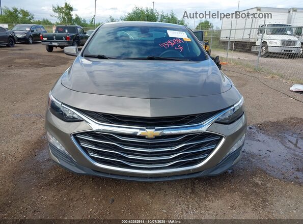 1G1ZD5ST1LF048679 2020 CHEVROLET MALIBU Коричневый Вид щитка приборов