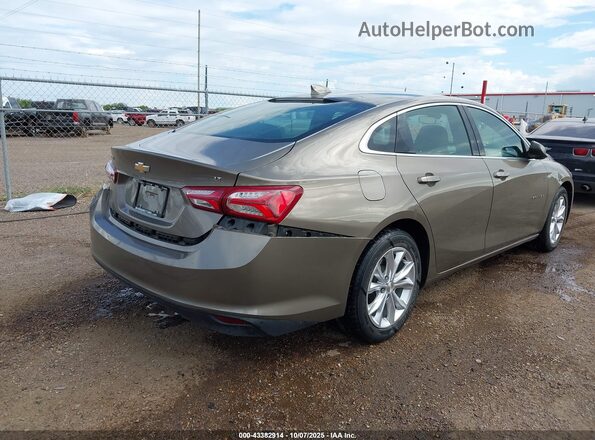 1G1ZD5ST1LF048679 2020 CHEVROLET MALIBU Коричневый Задняя правая четверть