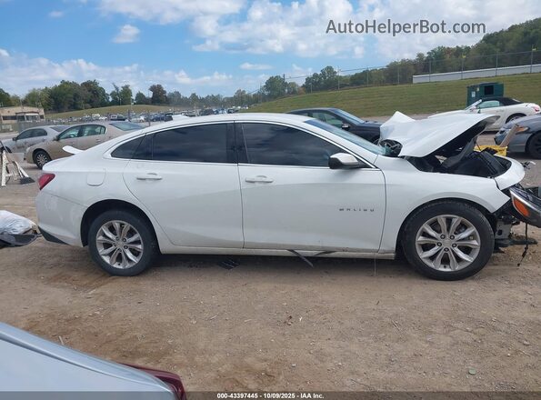 1G1ZD5ST1LF077261 2020 CHEVROLET MALIBU White Widok zestawu wskaźników