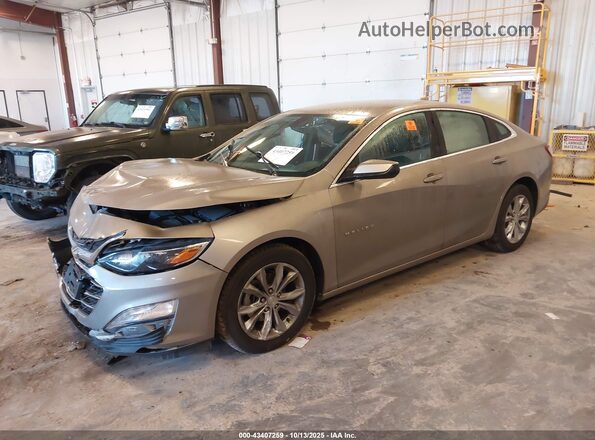1G1ZD5ST1NF117518 2022 CHEVROLET MALIBU Коричневый Передняя левая четверть