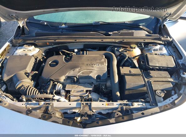 1G1ZD5ST2LF080539 2020 CHEVROLET MALIBU Silver Вид ззаду