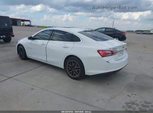 1G1ZD5ST2MF026563 2021 CHEVROLET MALIBU Белый Задняя левая четверть