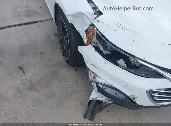 1G1ZD5ST2MF026563 2021 CHEVROLET MALIBU Белый Вид спереди