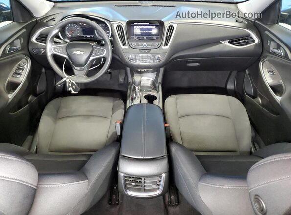 1G1ZD5ST2NF135509 2022 CHEVROLET MALIBU Blue Widok deski rozdzielczej