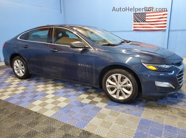 1G1ZD5ST2NF135509 2022 CHEVROLET MALIBU Blue Przód prawy