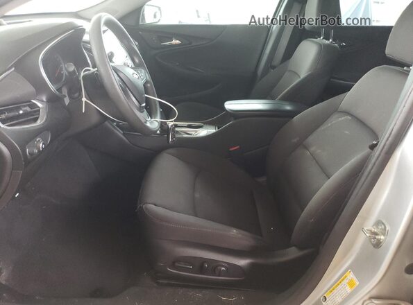 1G1ZD5ST3LF032788 2020 CHEVROLET MALIBU Серебряный Вид салона спереди