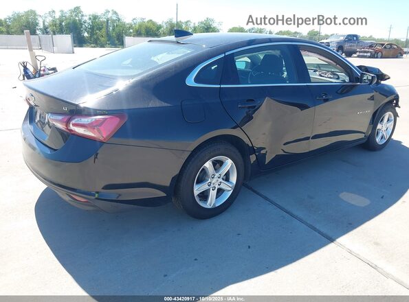 1G1ZD5ST3NF147183 2022 CHEVROLET MALIBU Черный Задняя правая четверть