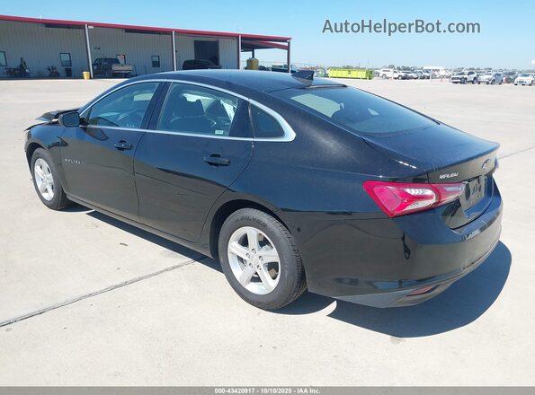 1G1ZD5ST3NF147183 2022 CHEVROLET MALIBU Черный Задняя левая четверть