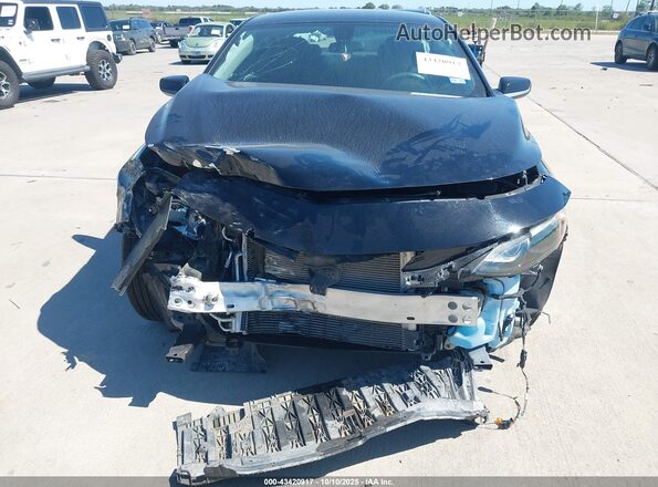 1G1ZD5ST3NF147183 2022 CHEVROLET MALIBU Черный Вид спереди