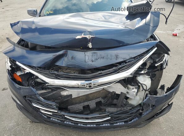 1G1ZD5ST3NF162024 2022 CHEVROLET MALIBU Синий Вид задней части салона