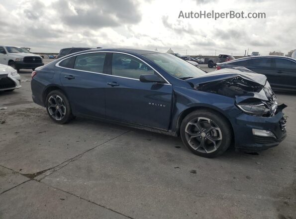 1G1ZD5ST3NF162024 2022 CHEVROLET MALIBU Синий Передняя правая четверть