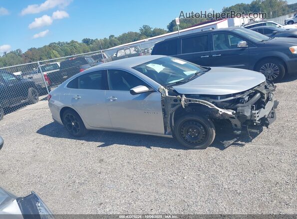 1G1ZD5ST4NF127525 2022 CHEVROLET MALIBU Серебряный Вид задней части салона