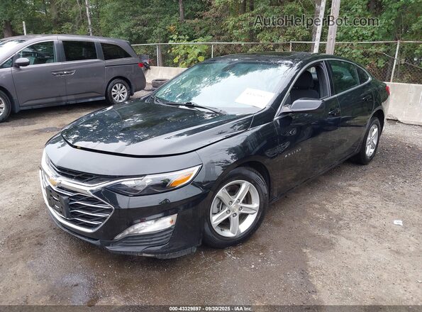 1G1ZD5ST4NF181486 2022 CHEVROLET MALIBU Черный Передняя левая четверть