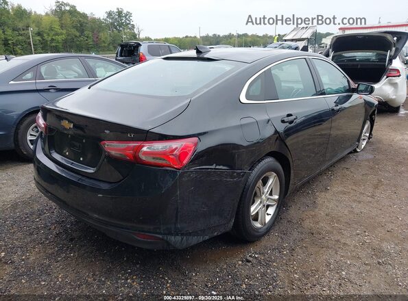1G1ZD5ST4NF181486 2022 CHEVROLET MALIBU Черный Задняя правая четверть