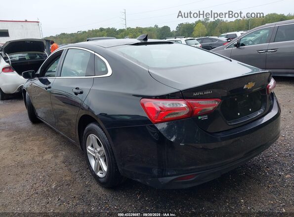 1G1ZD5ST4NF181486 2022 CHEVROLET MALIBU Черный Задняя левая четверть