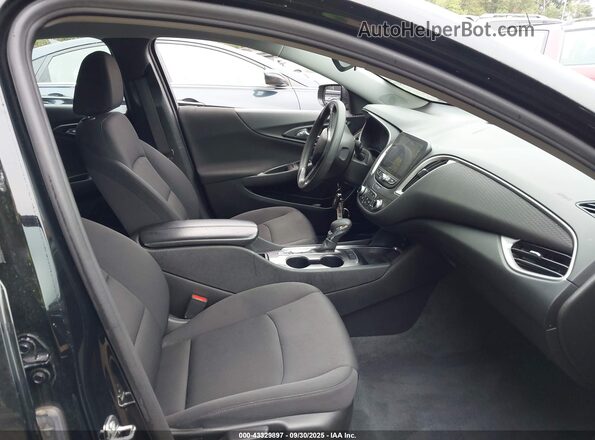 1G1ZD5ST4NF181486 2022 CHEVROLET MALIBU Черный Вид салона спереди
