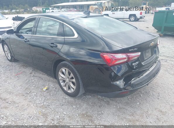 1G1ZD5ST5LF129202 2020 CHEVROLET MALIBU Black Tył lewy